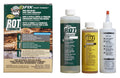 Terminator Two Amber PC Bottles, 24oz PC-Rot Wood in Two-Part 240618 Hardener, Epoxy Products