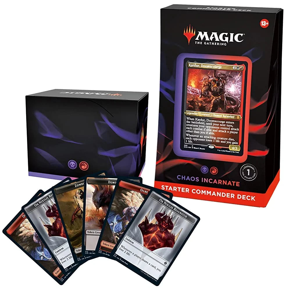 – Deck The Incarnate (Black-Red) Chaos Magic: Commander Starter Gathering