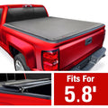 with 2007-2013 Truck 1500 (69") TCC484003 GMC | Bed Chevy Silverado 5'9" Bed MaxMate Compatible FIT Classic) Quad-fold Sierra Cover | Tonneau 2007 Soft (NOT