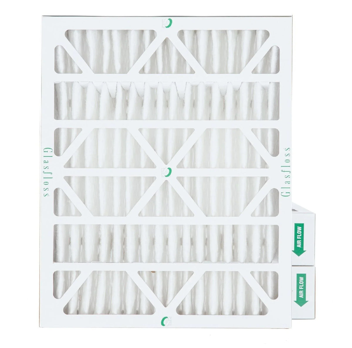 Filters 10 ( 3-3/4 19-1/2 20x25x4 Exact AC dimension: x MERV ) Glasfloss x by Pleated Air 24-1/2 Pack Industries. Furnace 3