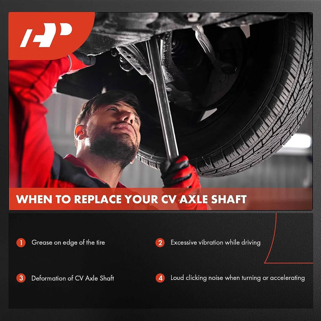 with Right Replace# Passenger 1700-701225 2013 Axle Shaft 2014, Compatible 2012 Raptor 2011 A-Premium Assembly SVT F-150 2010 Side, CV Front