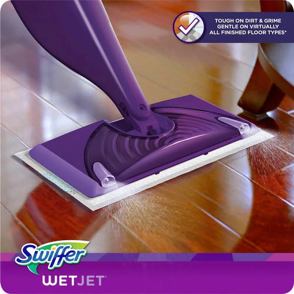 Mopping WetJet Swiffer Kit