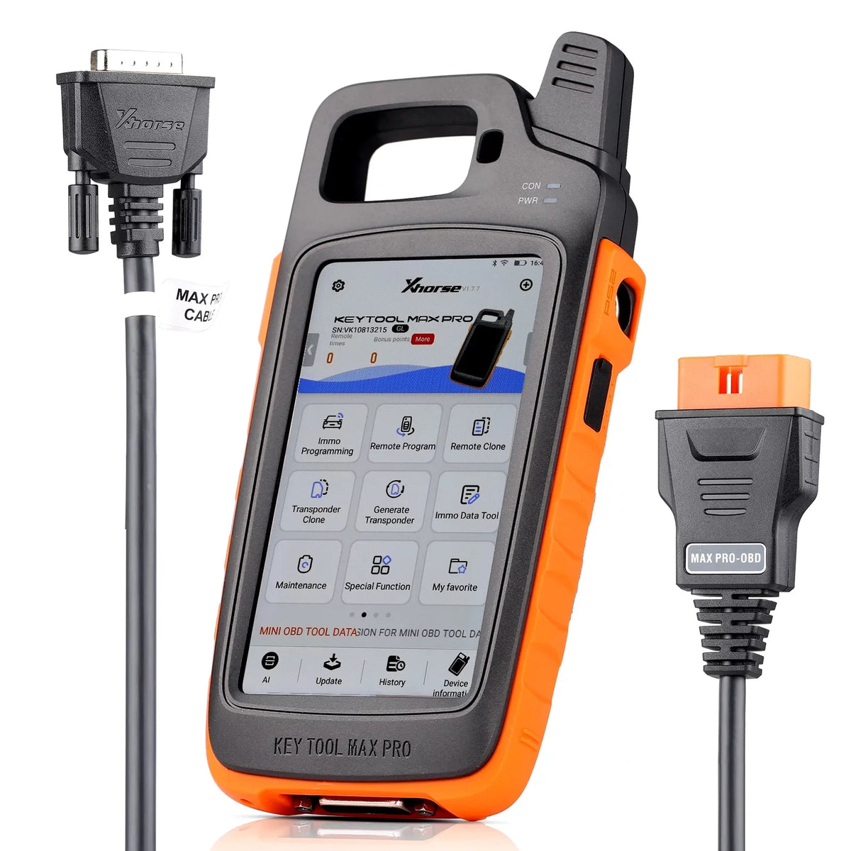MINI Pro OBD Max Xhorse Key Tool With VVDI Tool