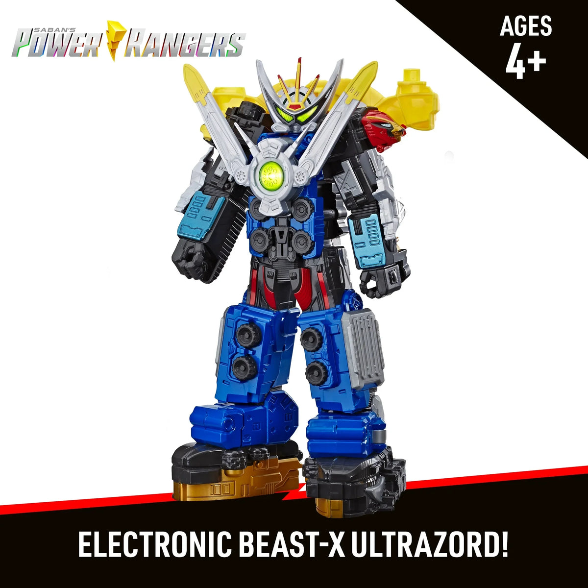 X Power (5") Action Kids Beast Ultrazord Boys Girls Figure Toy Rangers: Morphers for and
