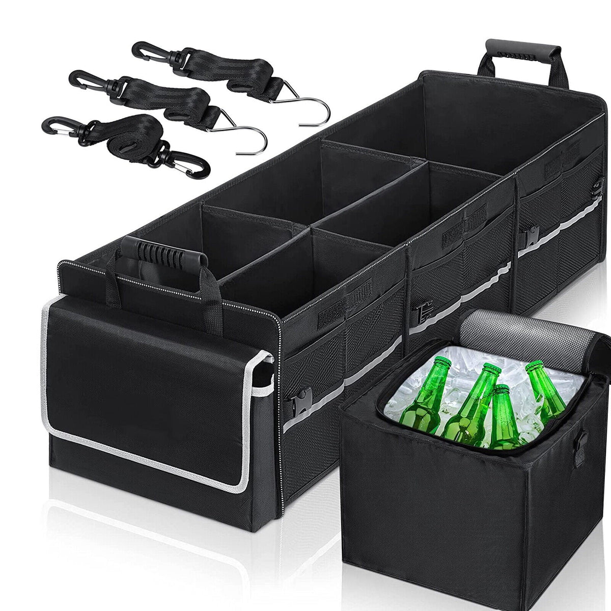 Truck Container Car Cargo Storage Compartment Trunk Multi US SUV Organizer for