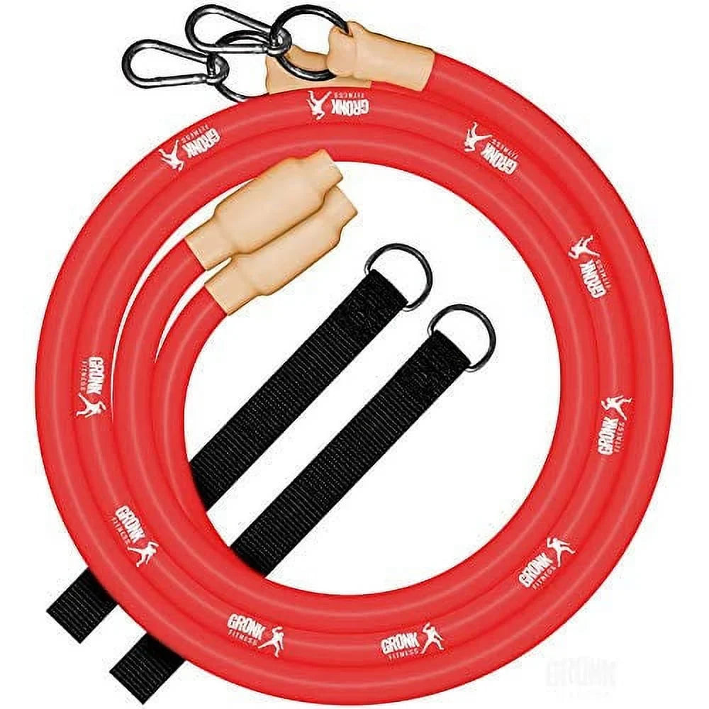 | Elastic for Abdominal Ropes an Fitness Heavy Strength Edition Ropes Workout Inertia Alternative (Red) Gronk Battle Training Wave | Battle Workout Battle Ropes Rope Rubber for |