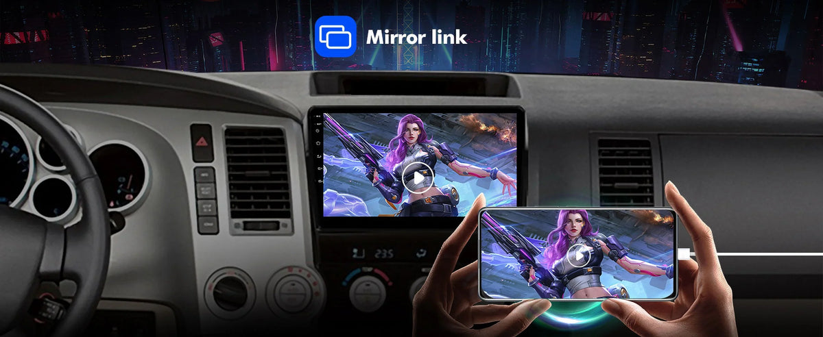 6+128G 10.1 Car Android Tundra Android Toyota Camera Sequoia 2008-2018 Radio Car & inches Stereo & Touchscreen 2007-2013 Auto IPS with Support 12 Backup for Screen Carplay