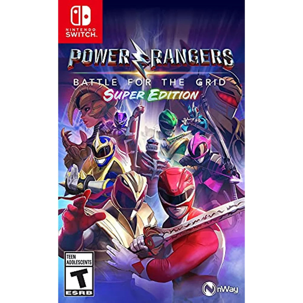 The Switch Power Nintendo (Nsw) For Grid - Battle Rangers: Edition Super -