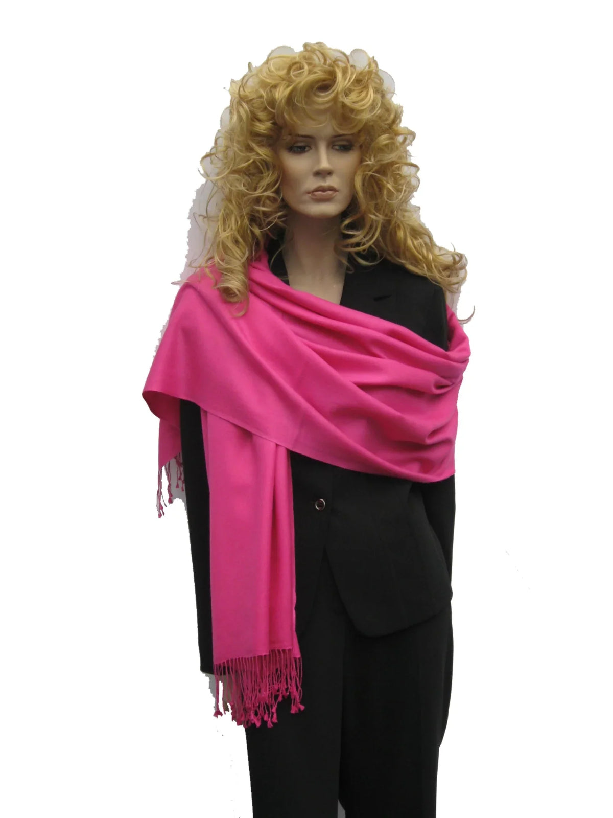 (Hot Scarf/Wool/Silk Shawl/Shawls/Scarf/Scarves/Wrap/Stole/Muffler/Cape/Ruana/Blanket/Throw/Pashmina Shawl) Shawl/Cashmere Regular Pink