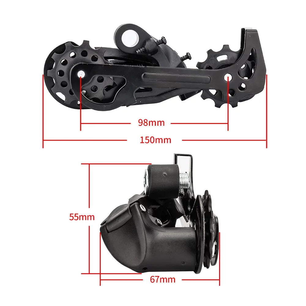 Speed Bike Crankset 1x10 Derailleurs Bike Shifter 11-50T MTB for Tomfoto Groupset Flywheel Mountain Speed Chain MTB Cassette 10