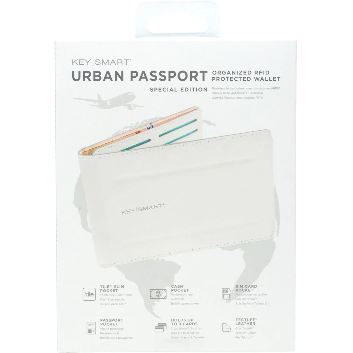 Gray Case KeySmart Light Carrying Urban Passport, Rugged KeySmart (Wallet) Union