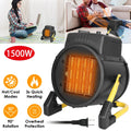 Adjustable Personal Ceramic Office Desk Overheat Heater Space for Fan Electric 1500W Portable iMounTEK Bedroom Temperature Heater Protection with