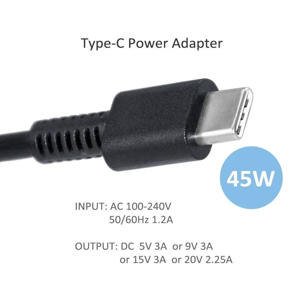 For 12-a009nr Supply AC Adapter HP Cord Laptop x2 Spectre Charger PC Notebook Power Chromebook