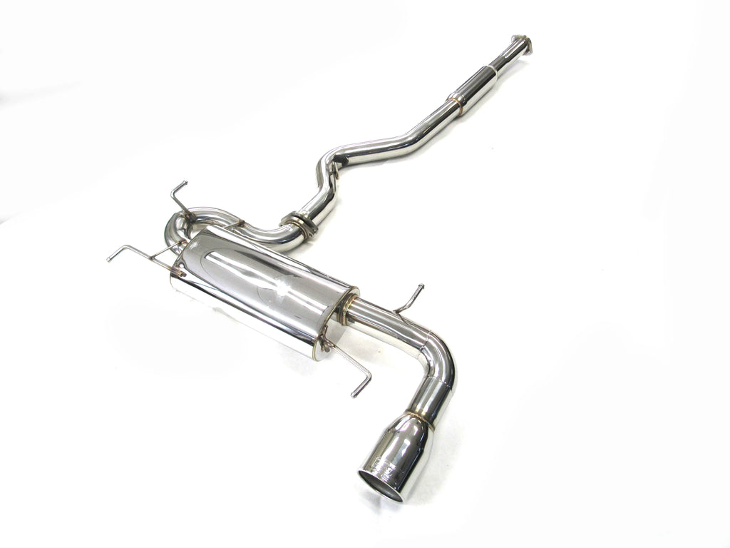 For 14 By Hatchback Steel OBX-RS Catback Exhaust Stainless Fitment to 08 Subaru WRX