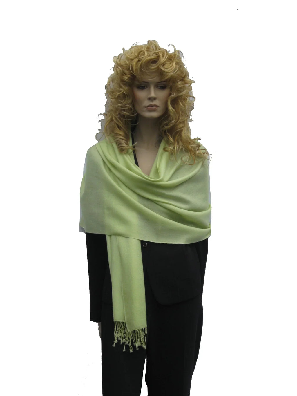 Dew Green Shawl/Shawls/Scarf/Scarves/Wrap/Stole/Muffler/Cape/Ruana/Blanket/Throw/Pashmina (Honey Shawl) Regular Shawl/Cashmere Scarf/Wool/Silk