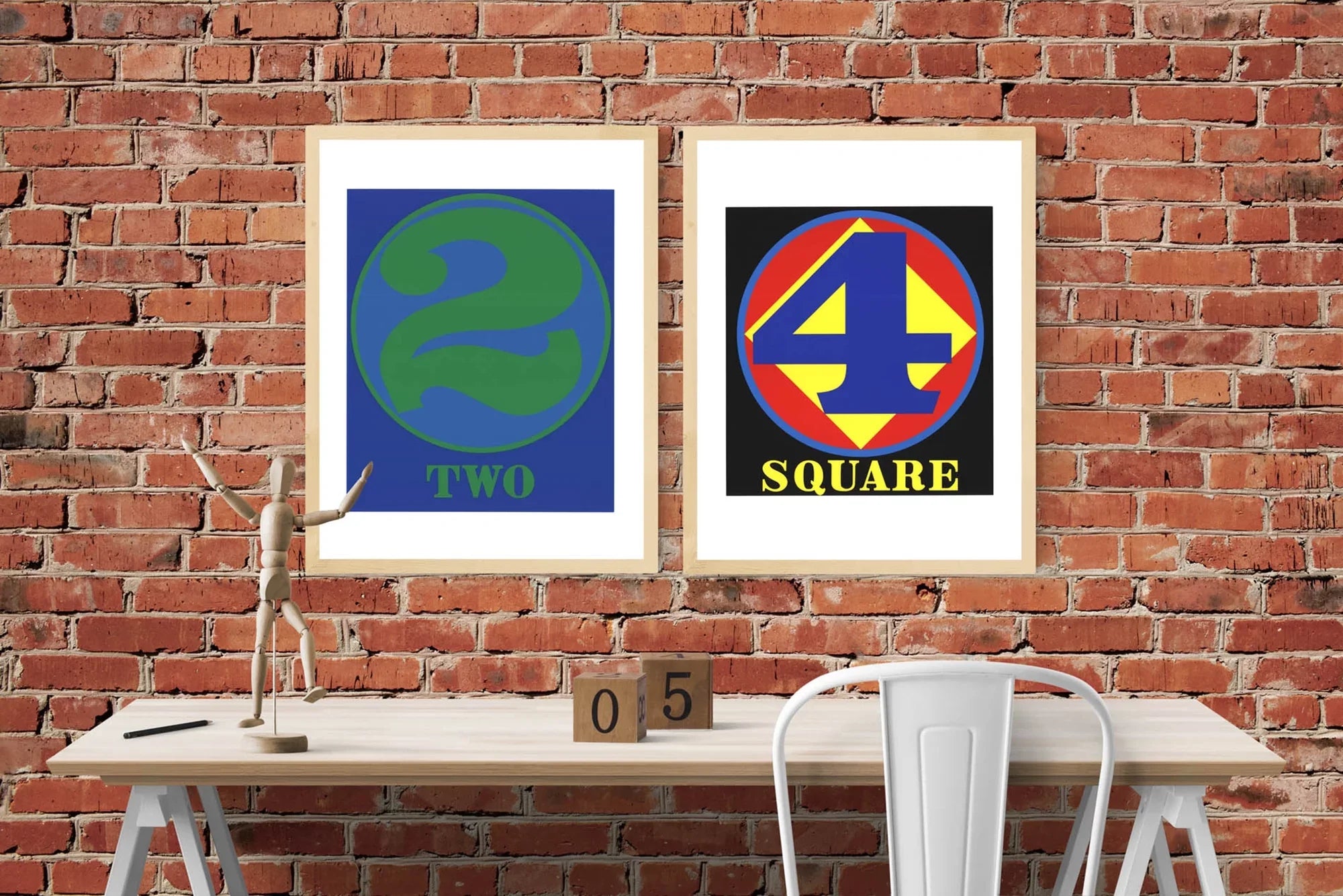 INDIANA (Number Four), ROBERT Square 1997 Polygon: