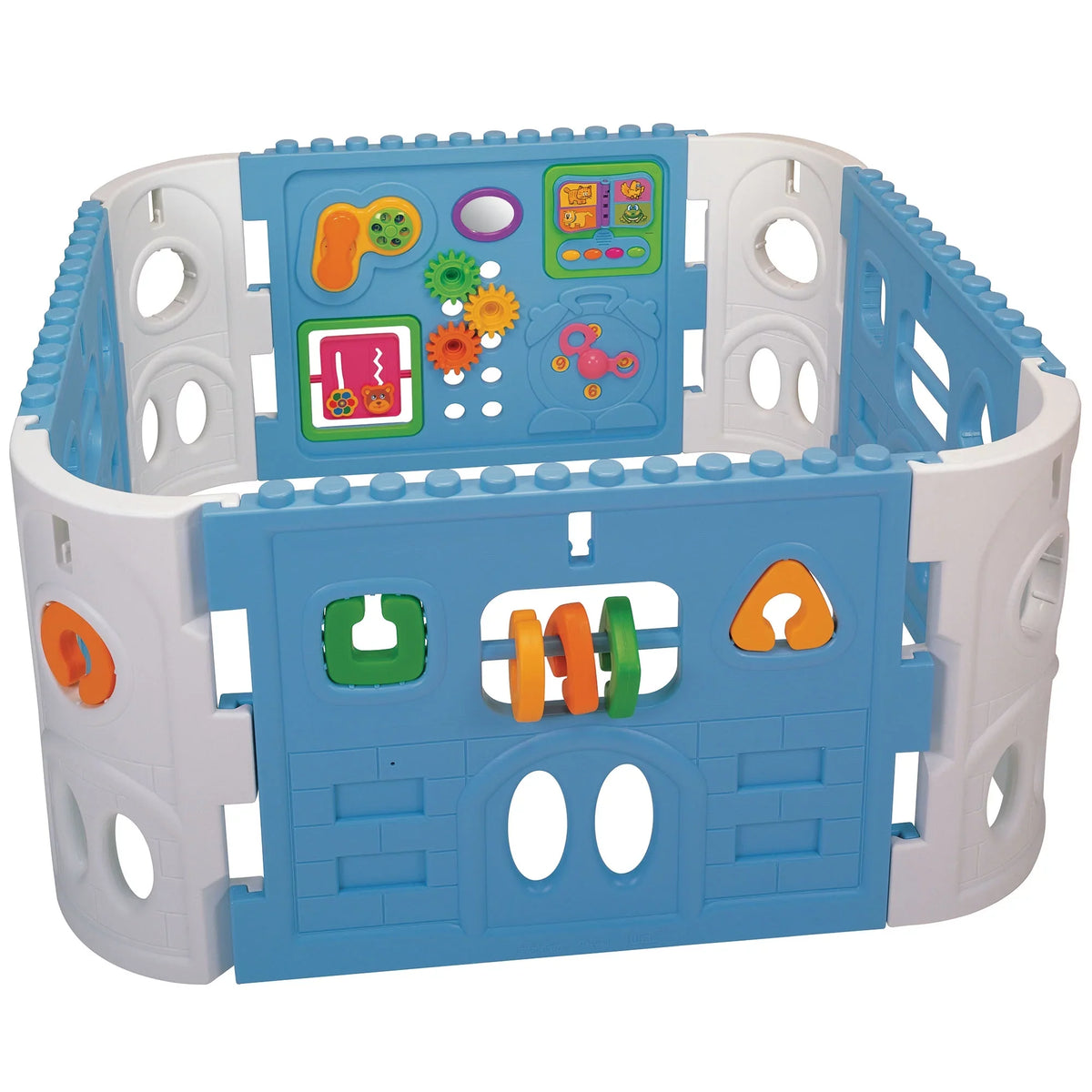 Safe Keeps While Interactive Center, Baby Leraning, 1+ Baby Enclosed Baby Ages Center that