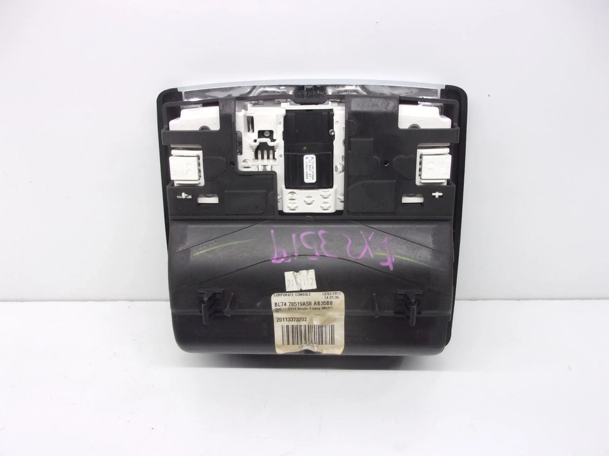 Roof 2011-2014 Black Pre-Owned Navigator Center Lincoln Console Overhead OEM (Good)