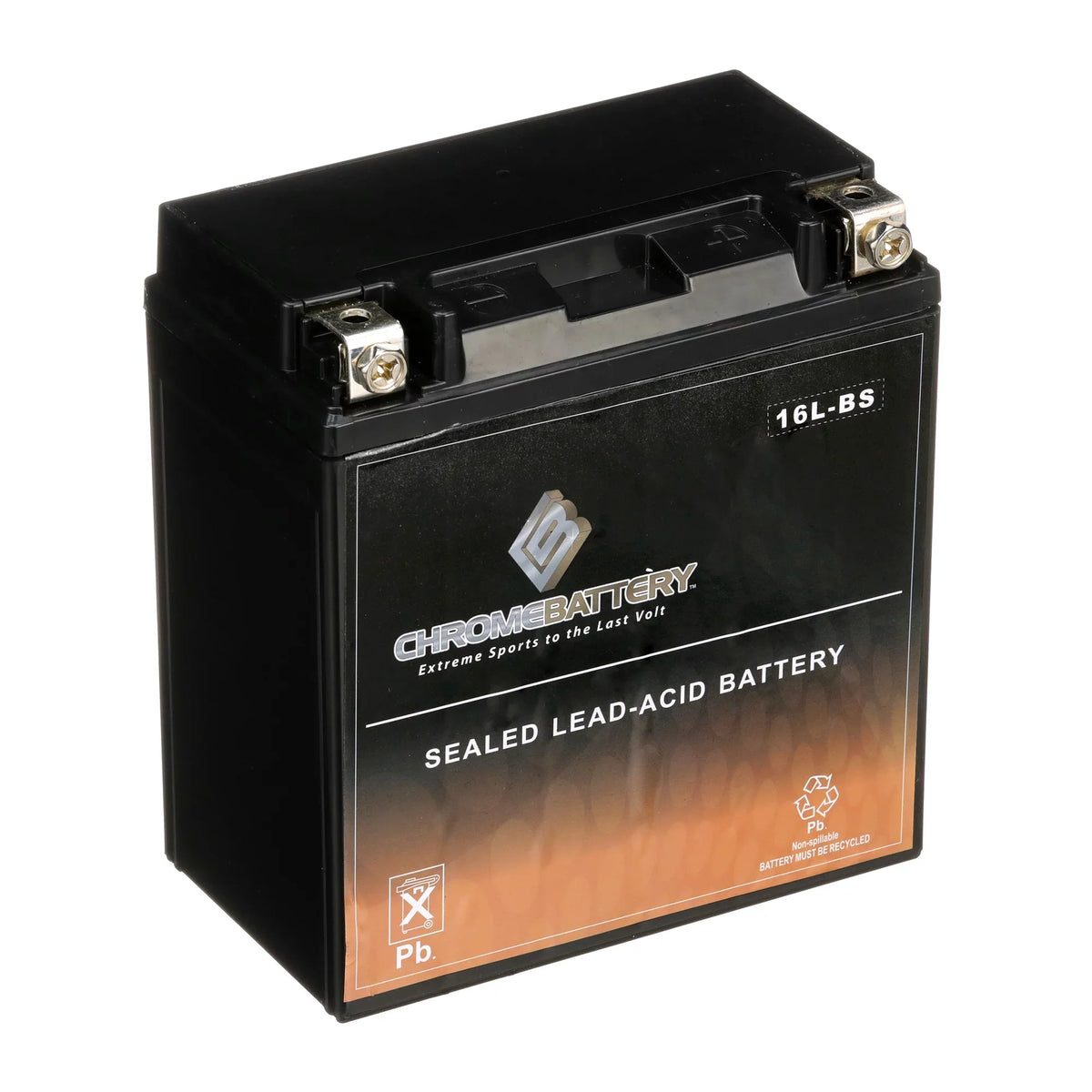 12 Battery (16L-BS Ah, Pwc Js400 (jet Battery Chrome Kawasaki Ski) (76) Year Volt,14 for CCA) 230 YTX16L-BS