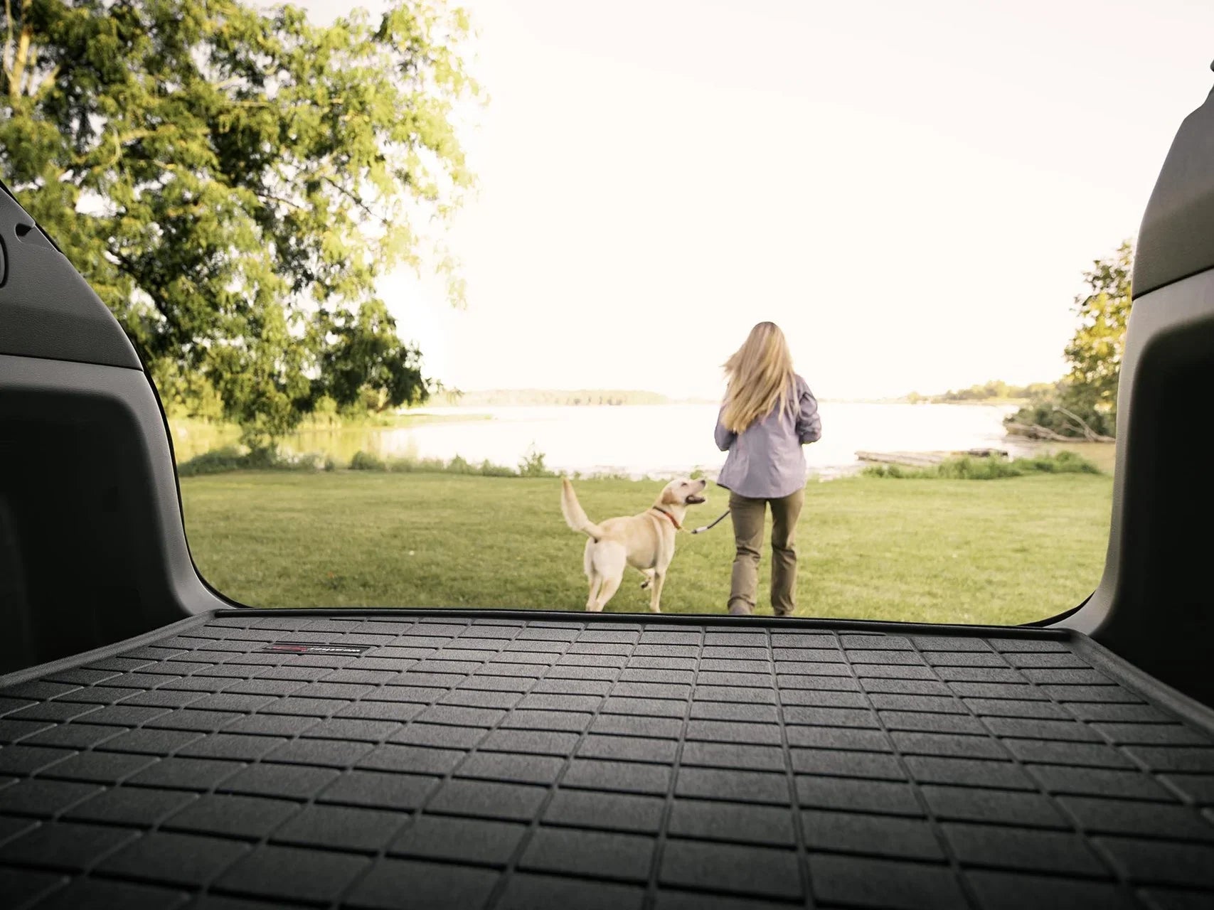 Liner with Tan WeatherTech Cargo MKC Row Seating, compatible 2nd Trunk Escape, - Behind