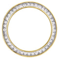 DateJust Cut Bezel Diamond Solid Gold Princess 2.05 Fits 26mm CT President