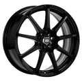 72.6 EDR9 Matte Diameter Black Offset Bore Wheel 16x7 4x100/108 Enkei 38mm