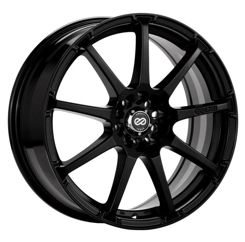 72.6 EDR9 Matte Diameter Black Offset Bore Wheel 16x7 4x100/108 Enkei 38mm