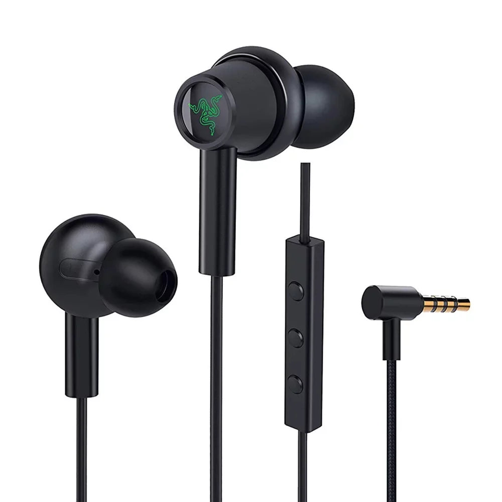 Headphones Gaming Dual Driver In-Ears Black Duo Hammerhead Razer