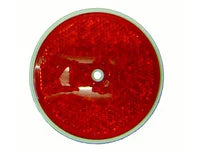 Pack) Reflector Cortina Red (160 13-099-32 3-3/8" Mount - - Dia. Center Hole