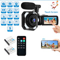 Youtube Screen Camera Camera Control 3.0" IPS Wifi 4K for Video Camera & Vlogging Camcorder 48MP Ultra Microphone HD Touch Remote Digital with