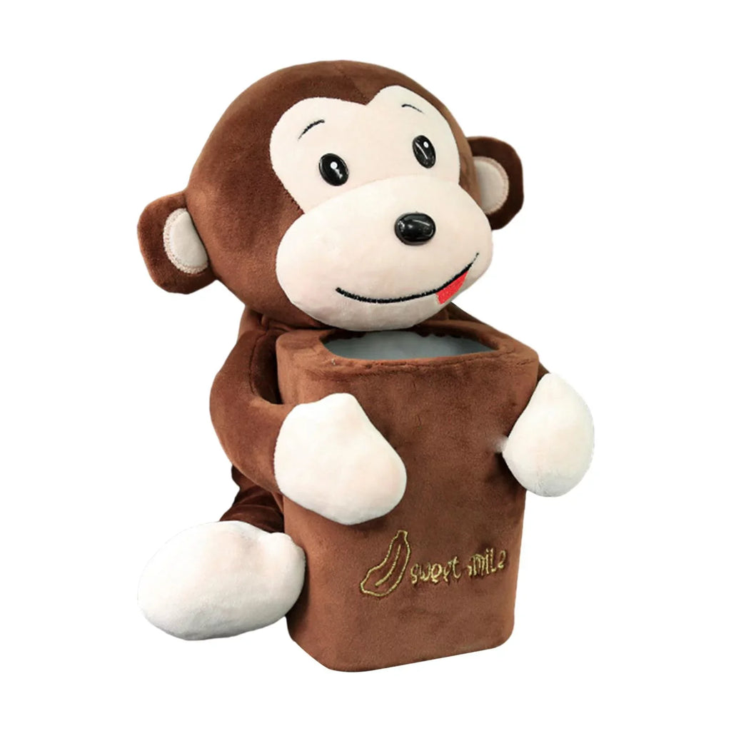 Organizer Animal Cartoon Comfortable Box Monkey in1 Holder Vehicle Tissue 2 Box for Home Cute Accessories Cartoon