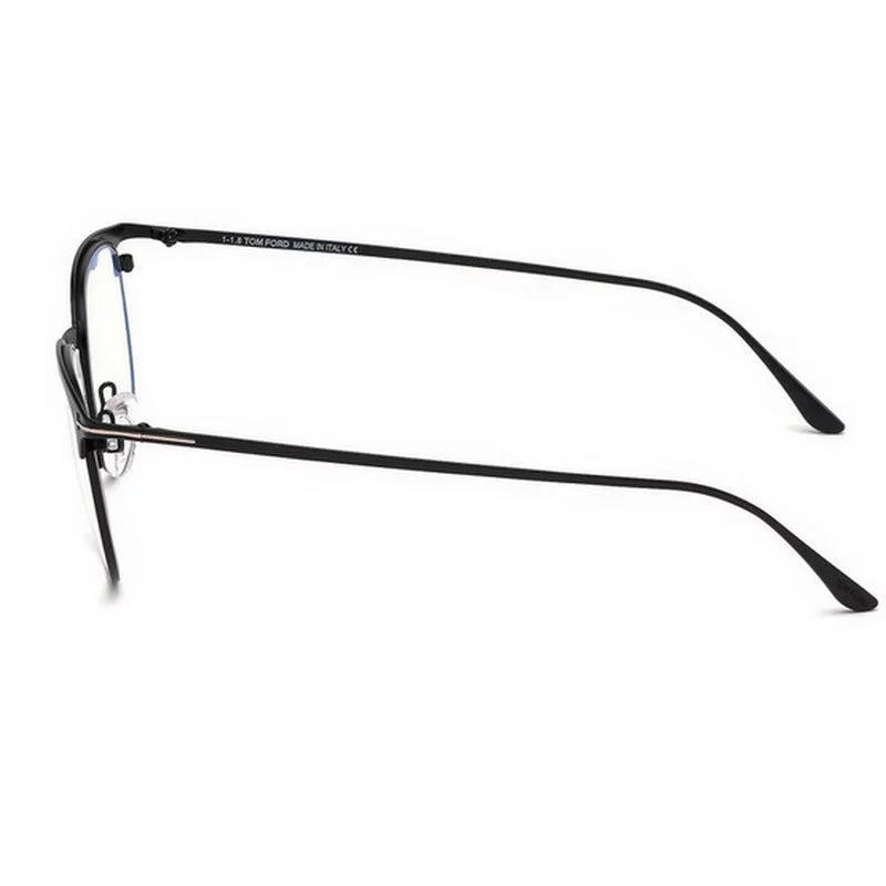 / Lenses 5549 Enamel, Block Eyeglasses FT Blue 002 -B Black Tom Matte