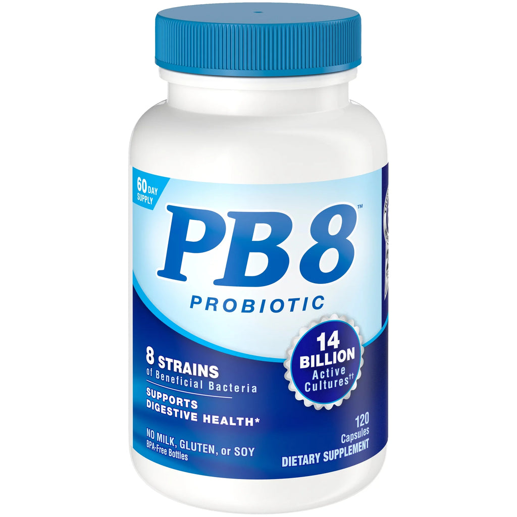PB 8 capsules Acidophilus, Pro-Biotic 4 Pack 120 each