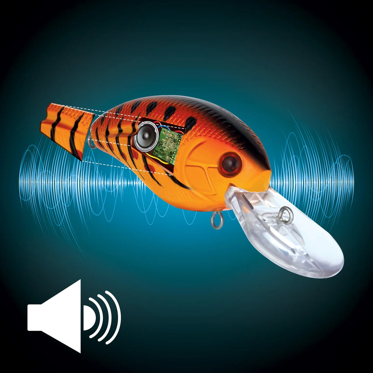 Swimbait Trout Livingston 6 Series-Speckled Lures B³ Venom
