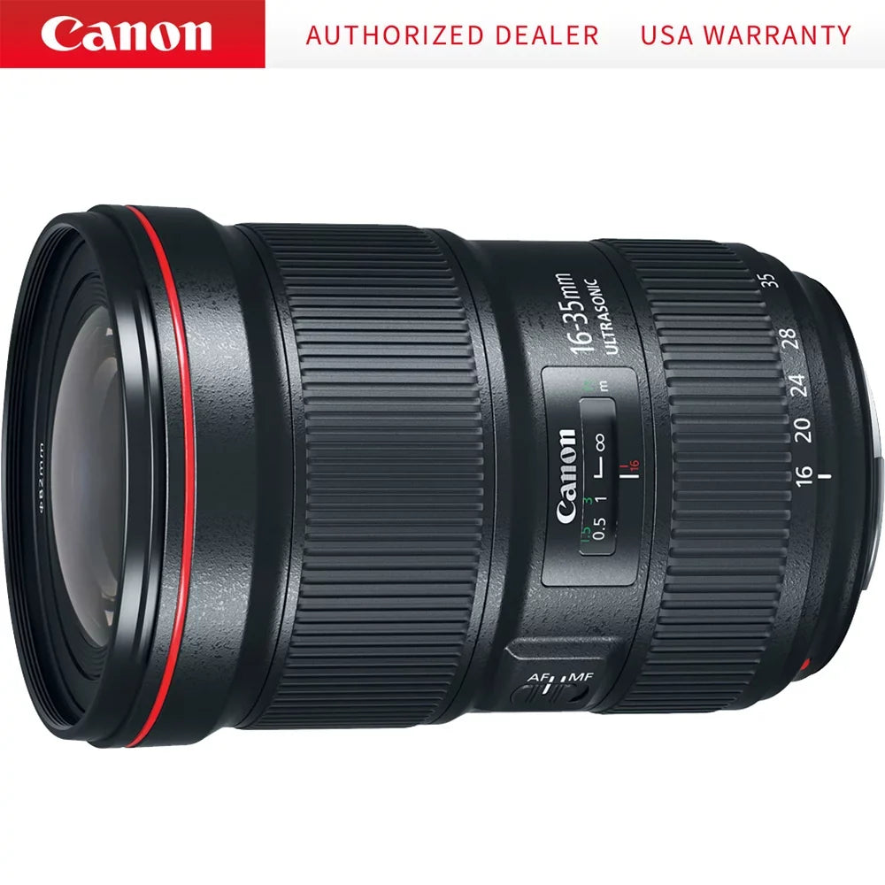 f/2.8L USM Full Frame 16-35mm Wide Lens EF Canon Angle Ultra Zoom III