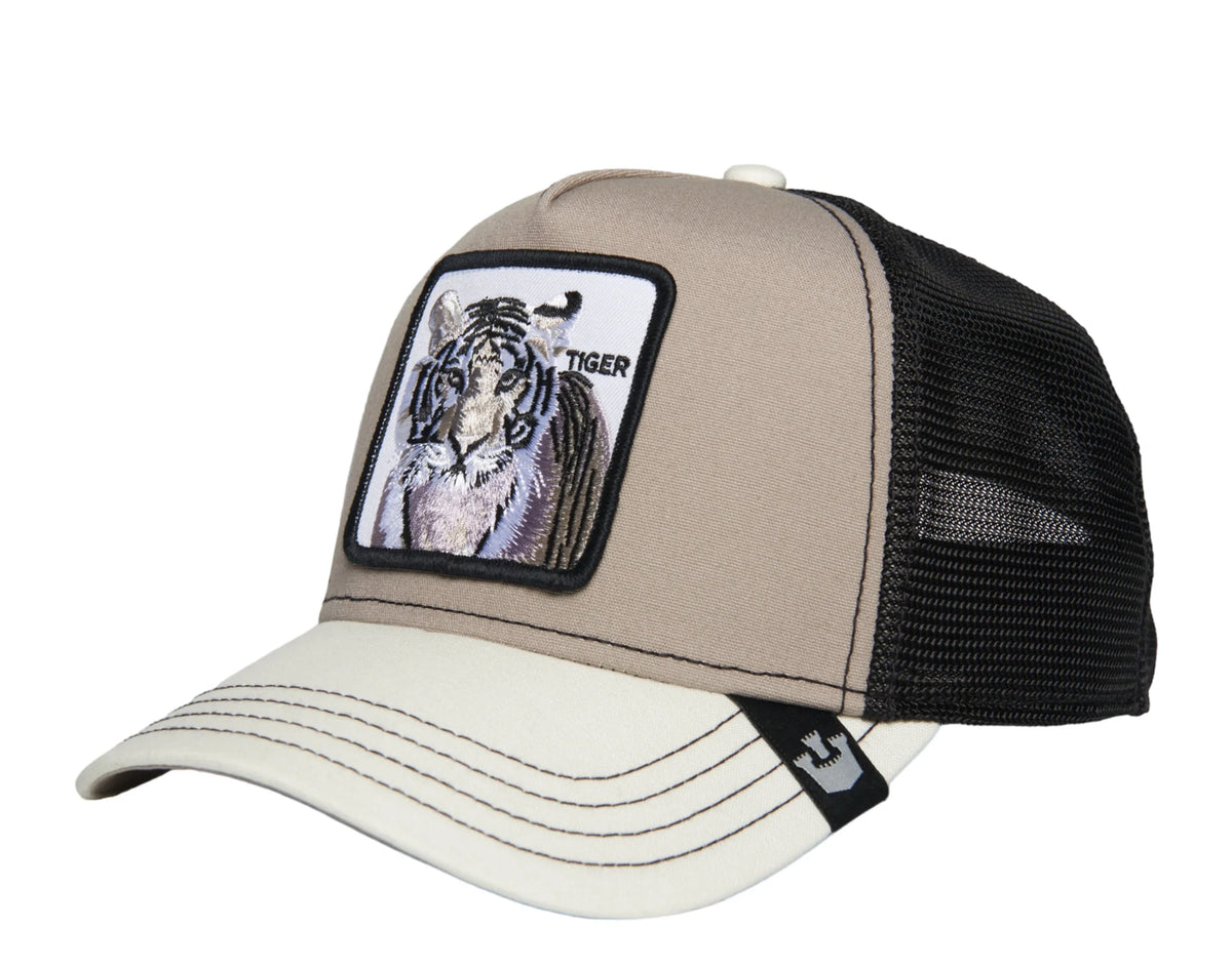 Stripes BrosGoorin Trucker HatGreyOS Bros MVP Goorin