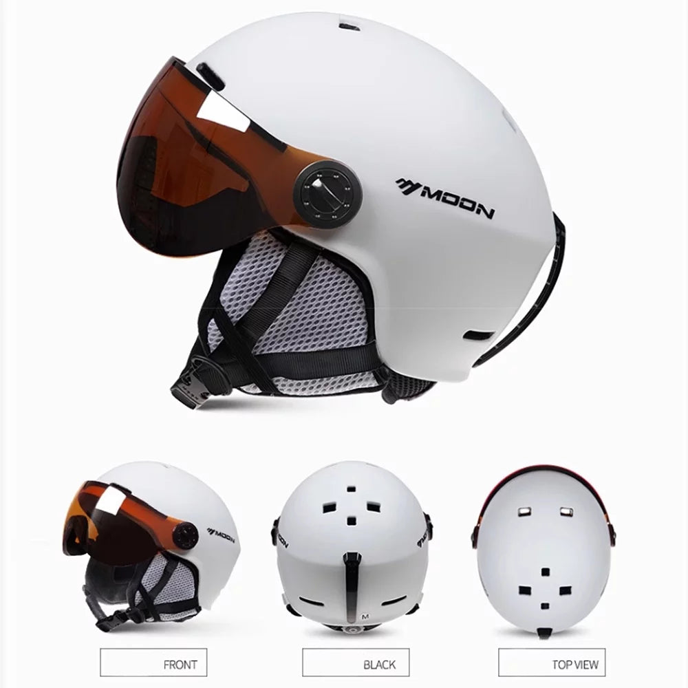 Cycling MOON Skateboard Snowboard Safety Windproof - Helmets Skiing Gear Winter