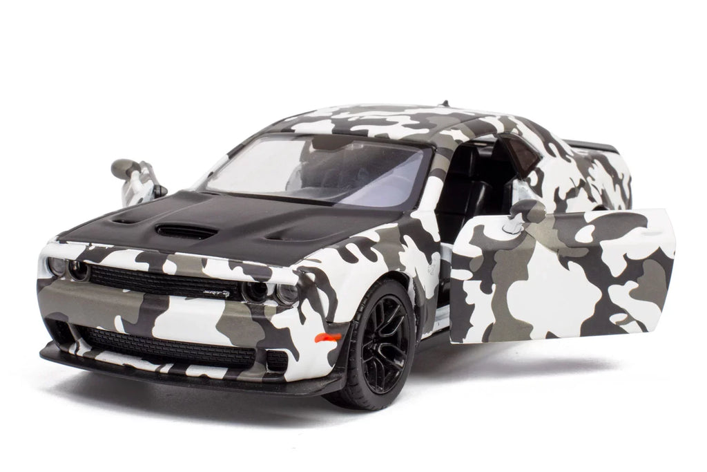 SRT All Challenger Camo Toys 1/24 Model Car Exclusive Hellcat 2018 Widebody Motormax Diecast by Camouflage Dodge 79350 Star