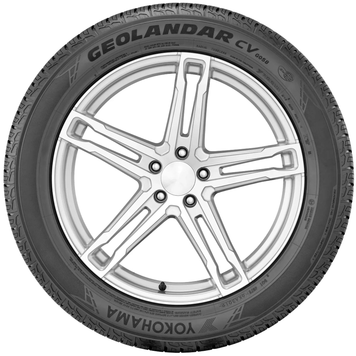 CV Geolandar G058 Yokohama Tire Season BW 225/70R16 103H All