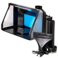 (Extends Spray Exhaust to Feet) Extension LED Fan, Booth Hobby with Lights, Dual up Kit 5.6 Portable, Airbrush Hose