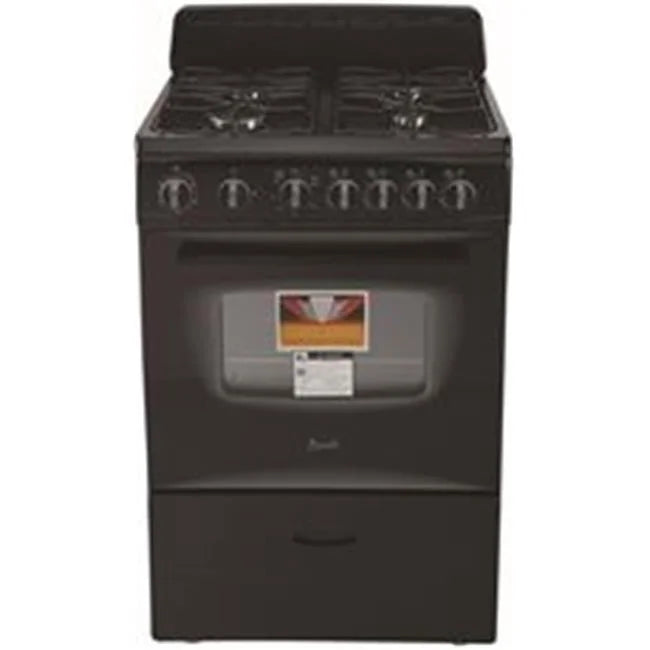 Range Black Oven, Avanti Compact in 24" (GR2415CB) Gas