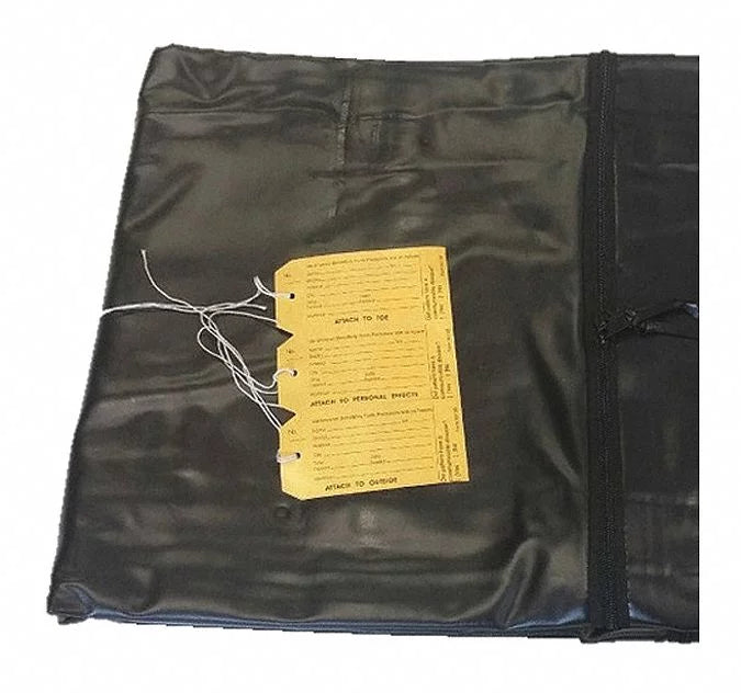 Lx42in. F-DISPHAC Fsi W Bag,White,Vinyl,90in. Cadaver