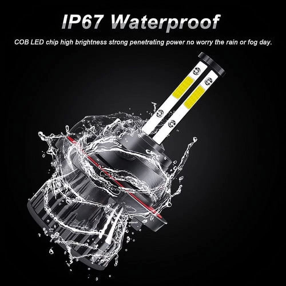 LED Headlight 2006 & Country Bulbs High/Low For 2007 Chrysler 2005 Town Beam Kit