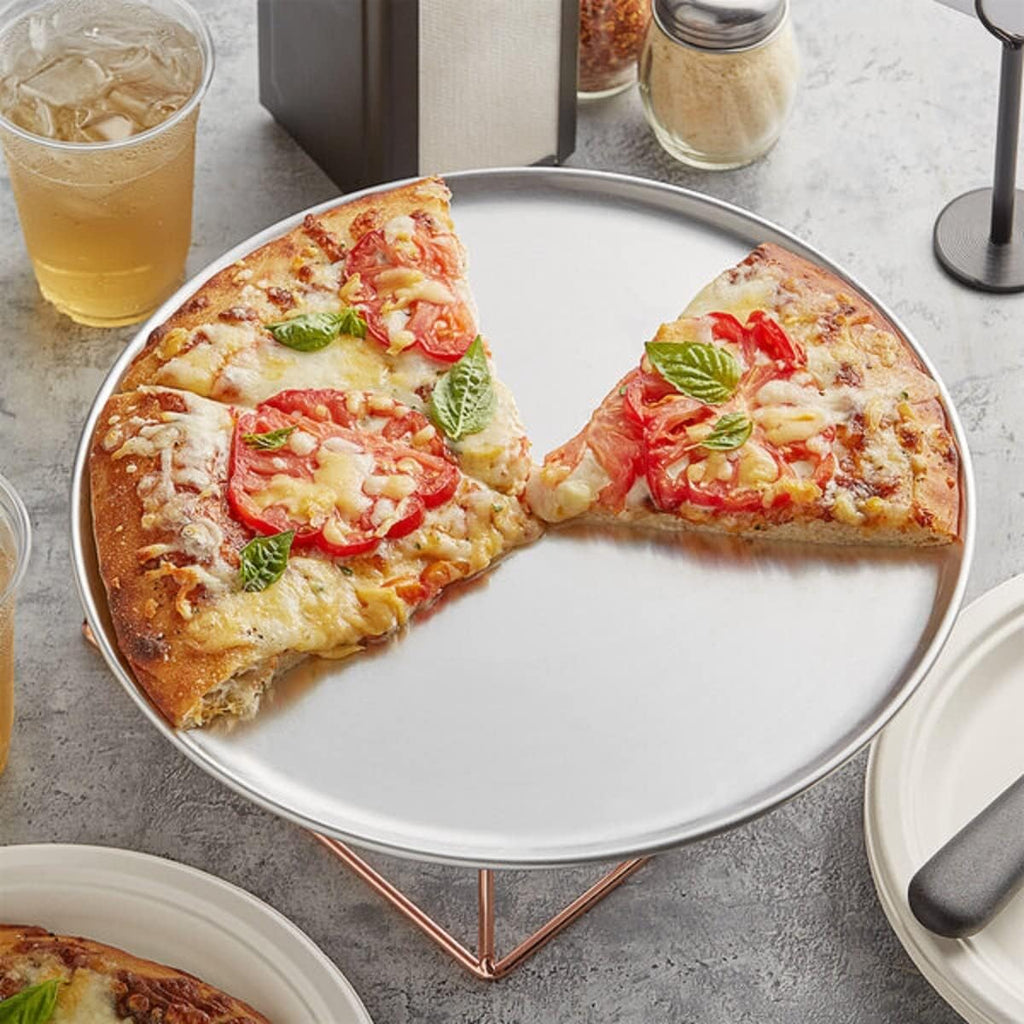Tray Kitchen Tray Tray Home Pizza Baking Round Pizzeria 13” Aluminum for Bakeware Pizza 6 Round Restaurants & design Pan - Coupe TrueCraftware- Pizza Set Pan Baking of Tray