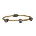 Jewelry 9323GHC TwoTone Bracelet Designer Bangle MX