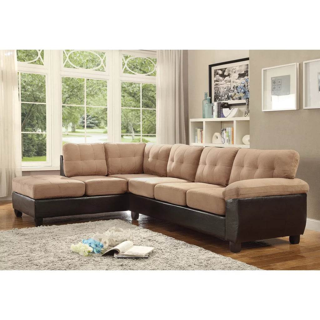 Renaissance , G908B-SC Sectional Mocha Retro