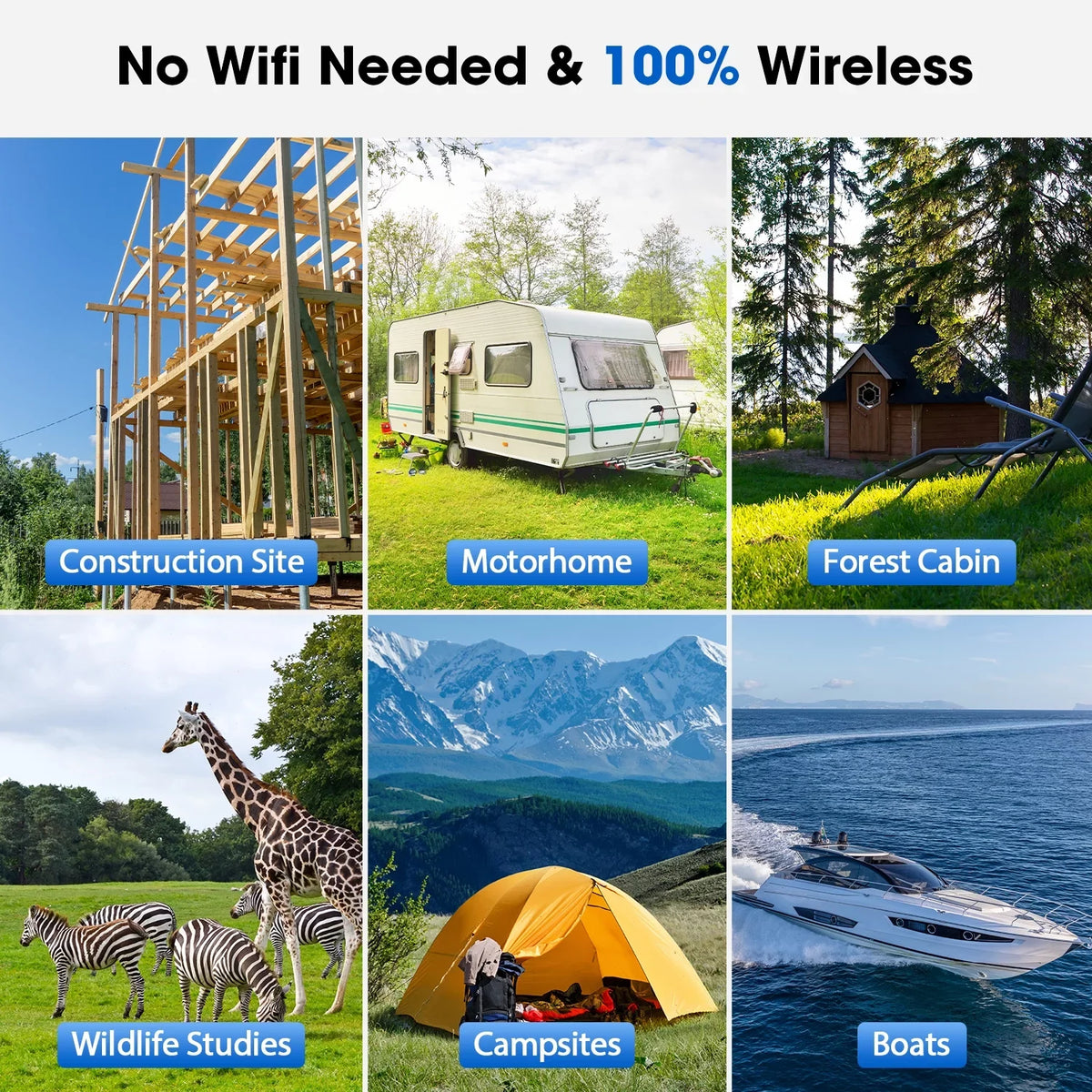 Cam Game Hunting Wireless 90°Tilt, Trail LTE, Card SIM Night Camera WiFi Cellular with Motion, PIR 4G CAMPARK Security Solar No Cloud Live Vision, 2K 360°Pan View, Camera Storage, Waterproof, with &SD