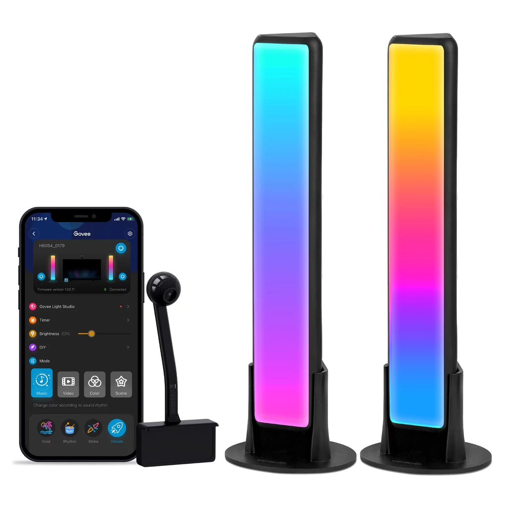 Lighting, Flow New for Pro Sync with Bar Light and Video Feature, PC TV LED and Light Music TV Govee Camera, Bar Ambient