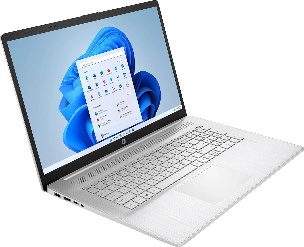 i5-1135G7, RAM, HDMI, Core Laptop Silver+YSC WiFi, 256GB Iris 11th Graphics, SSD, Webcam, 17.3 Quad HP USB-C, 11, 2022 Accessory Xe Windows Computer, 12GB