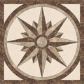 Marble Medallion Floor 36''x36''